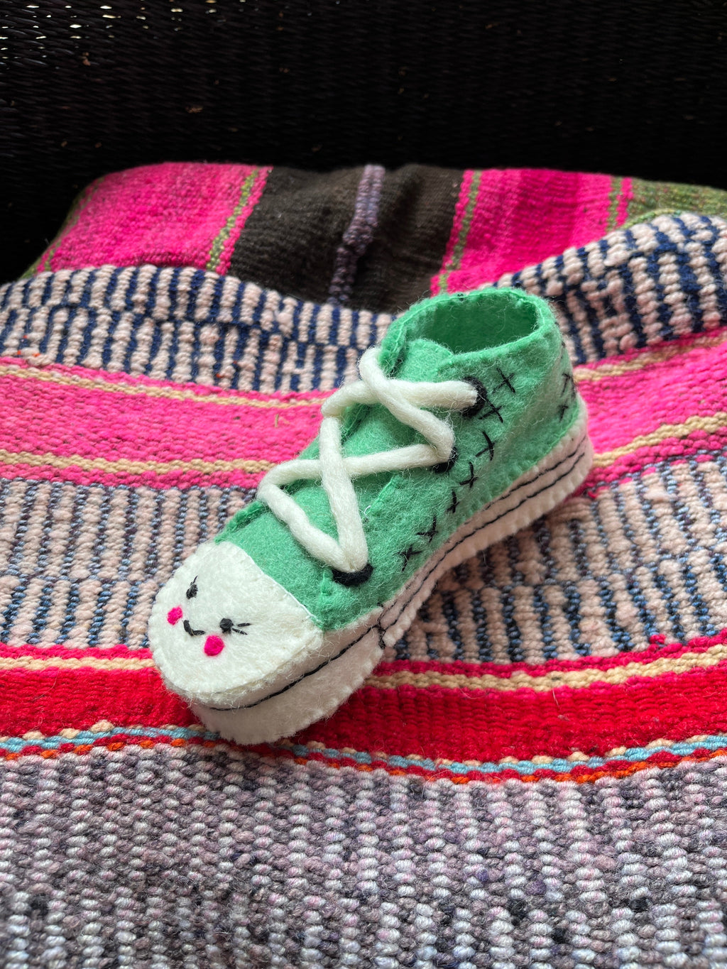 NYC Shoe Squeaker Toy - Liberty Green