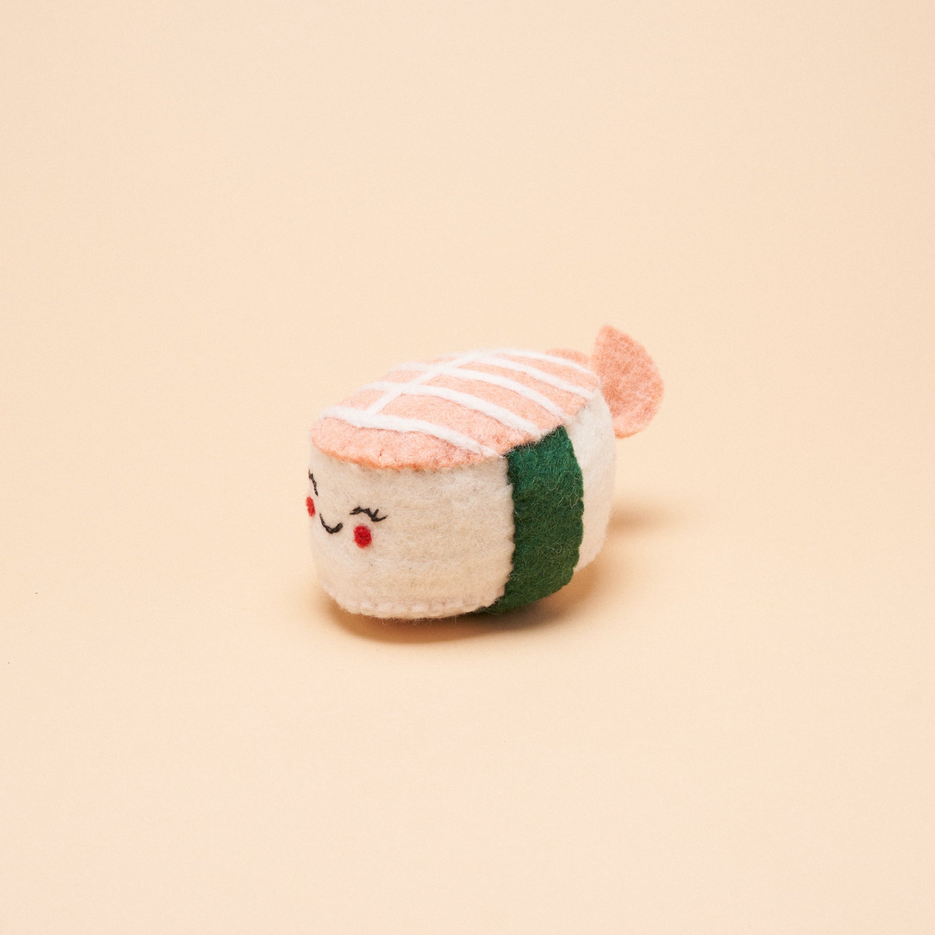 Shrimp Nigiri Squeaker Toy