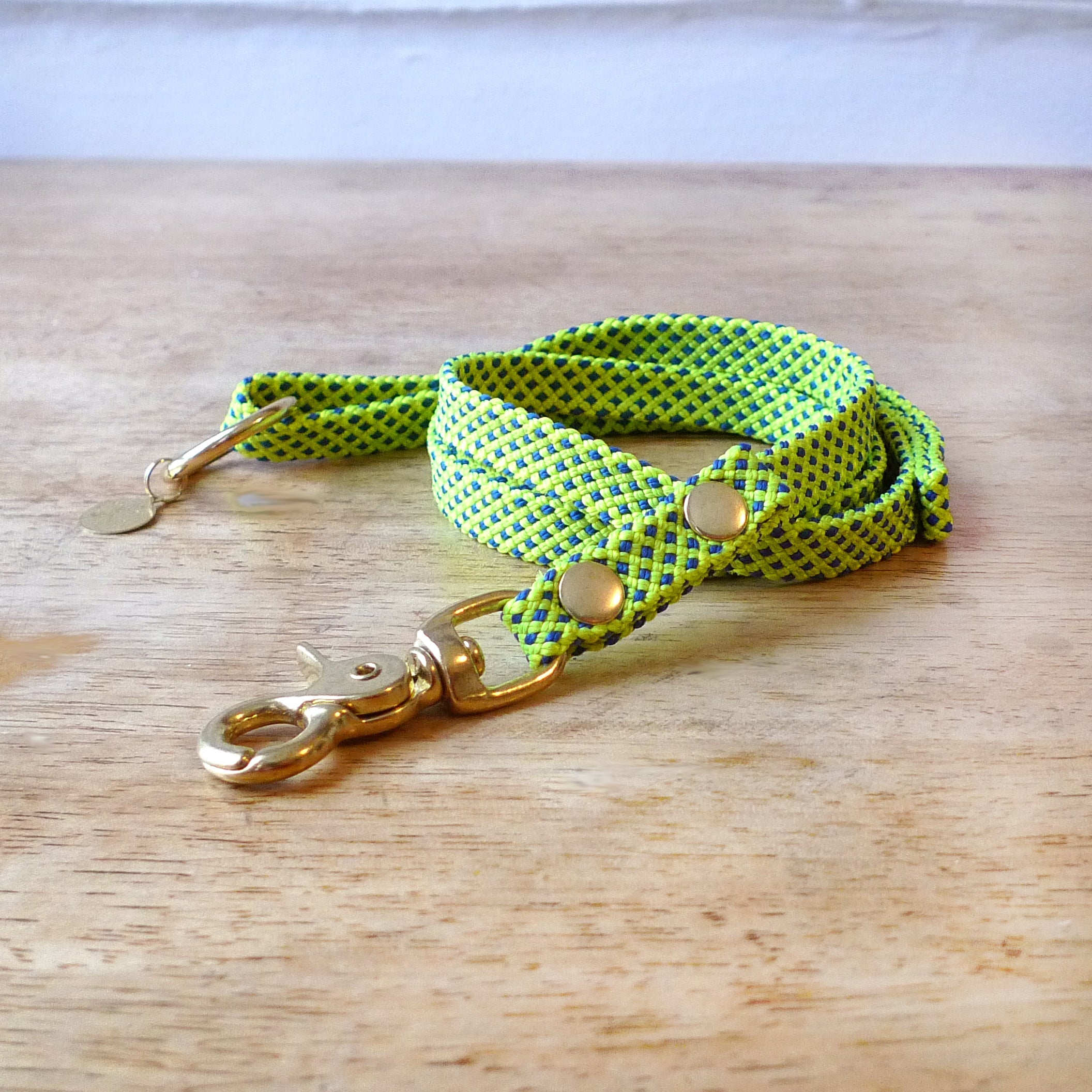 Keiki Rope Leash - Neon Green